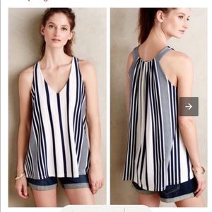Anthropologie stripped tank